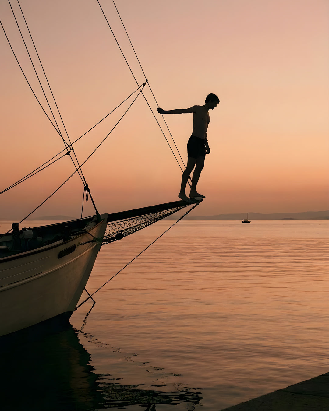 The Harbour — salt air and sun-warmed wood